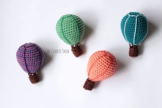 Ravelry Hot Air Balloon Mobile Pattern By Erin Sharp