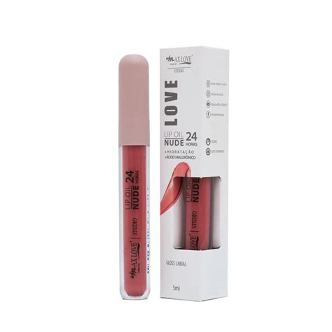 Lip Oil Nude H N Max Love Bem Mulher Maquiagens Fornecedor De Maquiagem