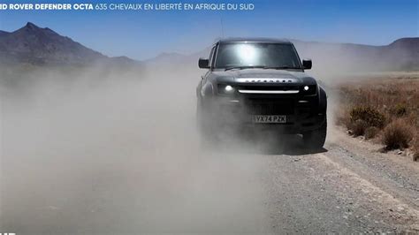 Grand Format - Land Rover Defender Octa : 635 chevaux en liberté en ...