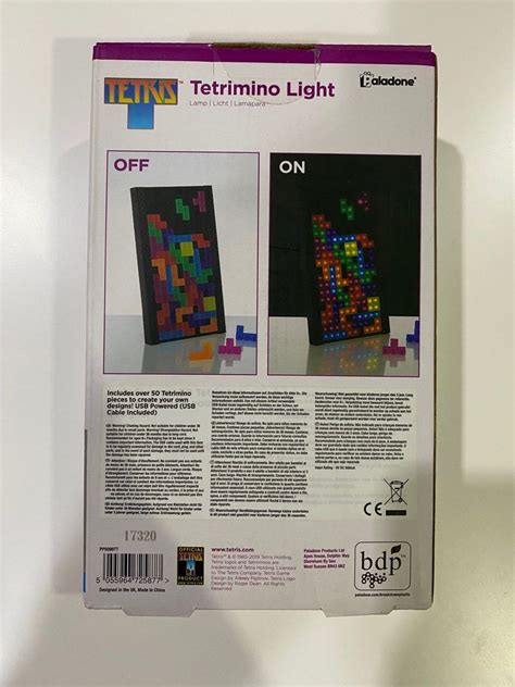 Paladone Official Tetris Tetrimino Light Original, Hobbies & Toys ...