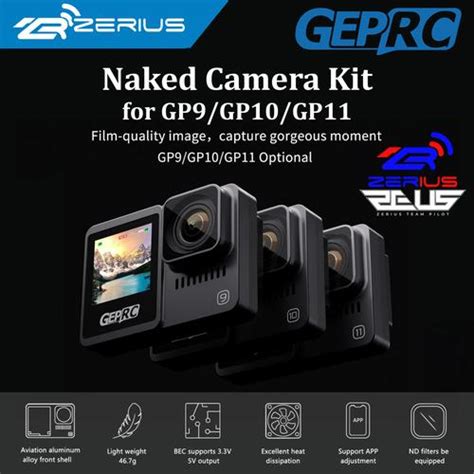 Jual GEPRC Naked Camera Kits Parts For GoPro 9 10 11 Naked GoPro 9 10 11 Power Cable