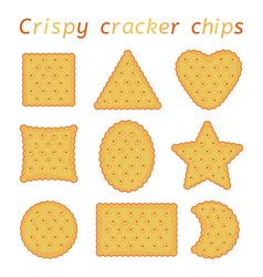 Crackers Different Shapes Vector Images (55)