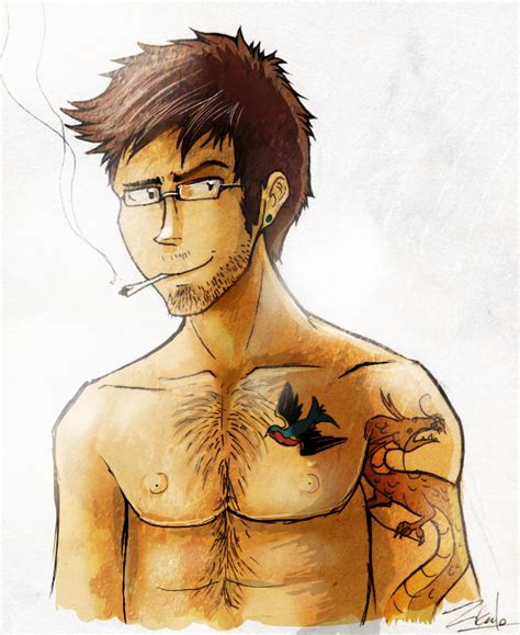 Benson Sketch Coloured Version — Weasyl