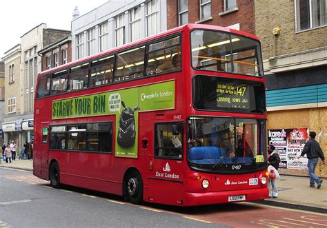 London Bus Routes Route 147 Canning Town Ilford