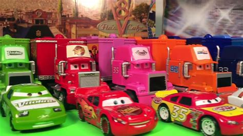 10 Truck Haulers And Racers Disney Pixar Cars Piston Cup Racers Hauler