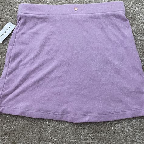 Terry Cloth Skirt Pink Never Been Worn Size Depop