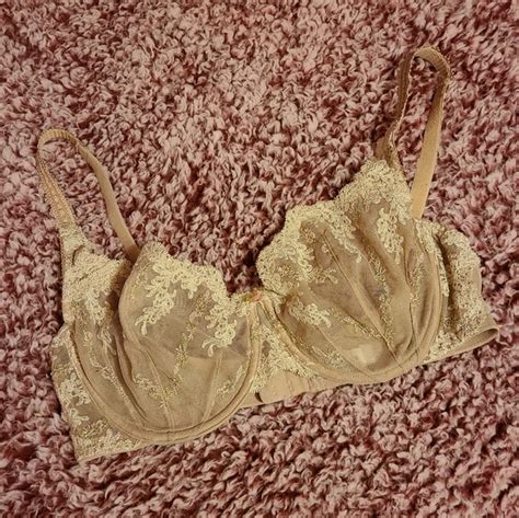 Felina Intimates Sleepwear Felina Unlined Nude Lace Bra Poshmark