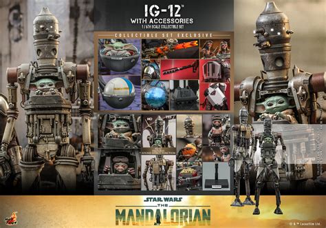 Hot Toys TMS 104 105 The Mandalorian IG 12 With Accessories Hot Toys Complete Checklist