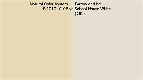 Natural Color System S Y R Vs Farrow And Ball School House White