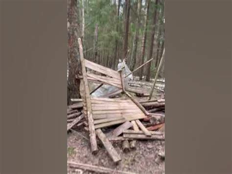 Продолжение домик на дереве - YouTube