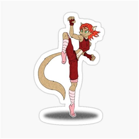Kyra The Monk Sticker For Sale By Faroth Redbubble