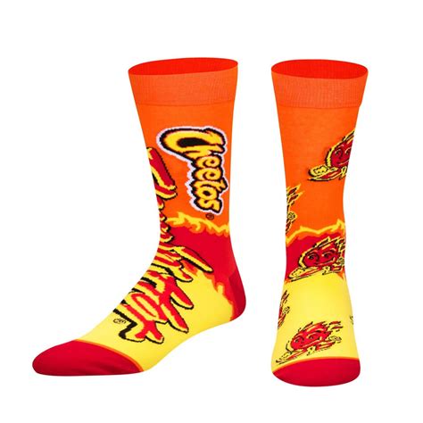 ODD SOΧ X CHEETOS FLAMIN HOT SPLIT CREW SOCKS