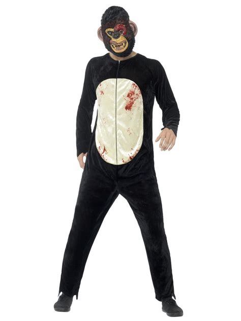 Smiffys Zombie Chimp Adult Mens Costume 45270 Escapade