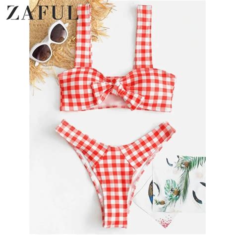 Bikini Tie Women Swimsuit Brazilian Set High Cut Swimwear Aliexpress