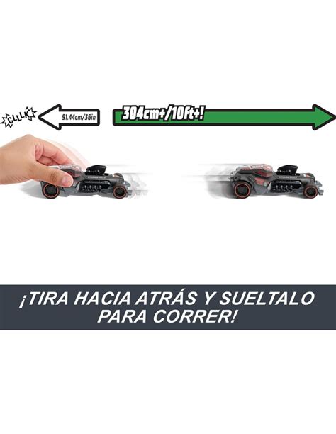 HOT WHEELS PULL BACK SPEEDERS 1 UNIDAD