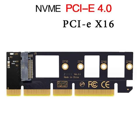 Адаптер M2 NvMe - PCI Express 4.0 x 16 без заглушки слота - купить с ...
