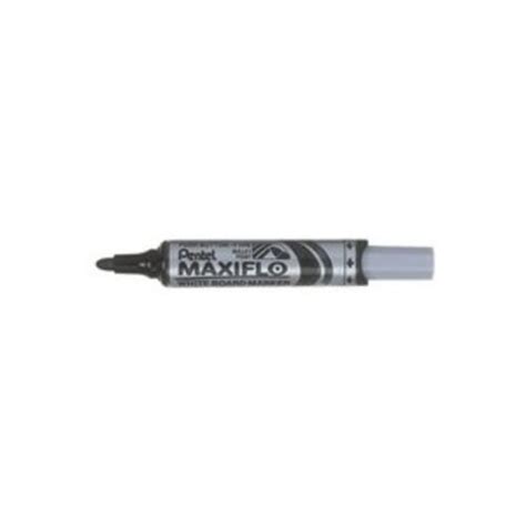 Pentel Maxiflo Whiteboard Markers Bullet Tip Black