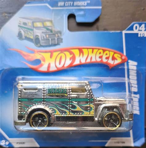 Hot Wheels City Works Armored Truck Universo Hot Wheels