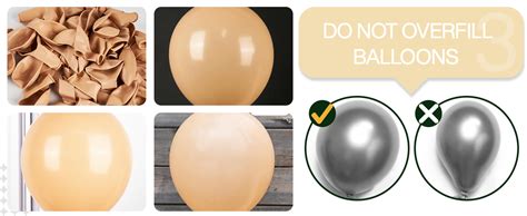 Amazon Partywoo Nude Balloons Pcs Beige Balloons Different Sizes Pack Of Inch
