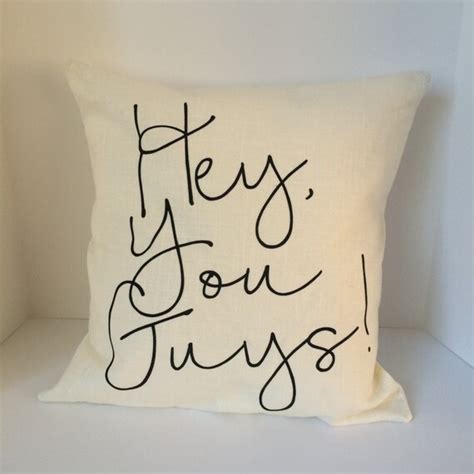 Hey you guys Goonies movie quote pillow cover. by CraftEncounters