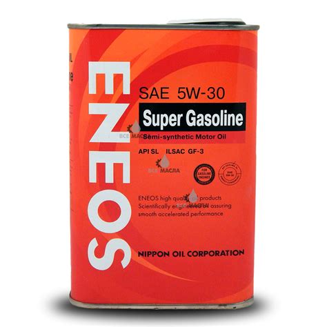 Купить моторное масло Eneos Super Gasoline SL 5W-30 в СПб