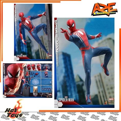 Hot Toys Spiderman Advanced Suit Th Scale Action Figure Shopee Philippines