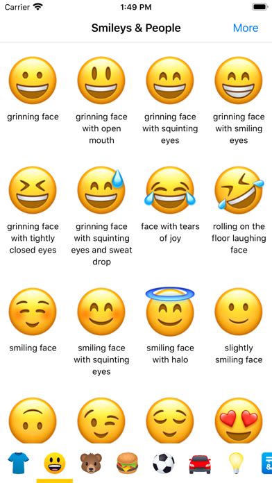 Emoji Meaning Dictionary List