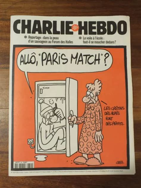 Charlie Hebdo N Mars Couverture Charb Paris Match Eur