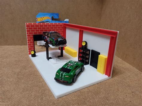 Гараж диорама подставка стенд Hot wheels D печать грн Колекціонування Вознесенськ на Olx
