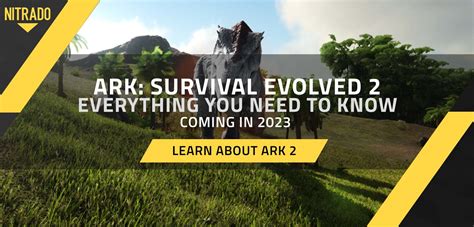 ARK 2 - Everything You Need to Know - Gameplay - Release | NITRADO