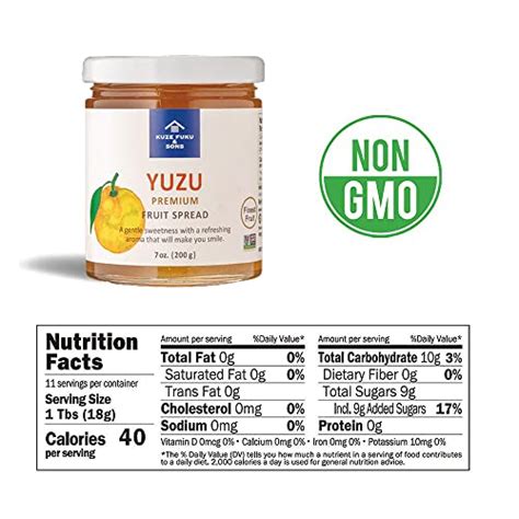 Kuze Fuku And Sons Yuzu Fruit Spread Premium Japanese Citrus Marmalade