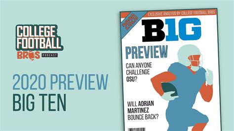 2020 Big Ten College Football Preview Youtube