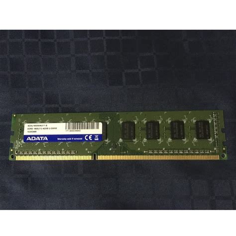 ADATA DDR3-1600(11) 4Gx8VLP-U-