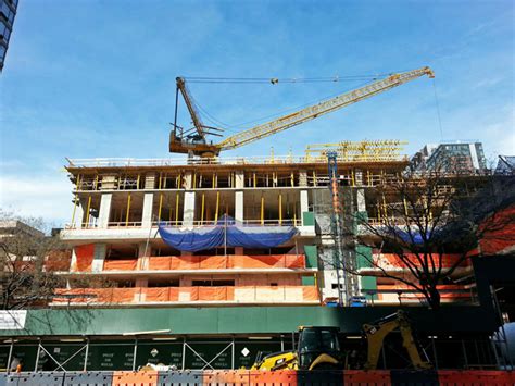 Construction Update 605 West 42nd Street New York Yimby