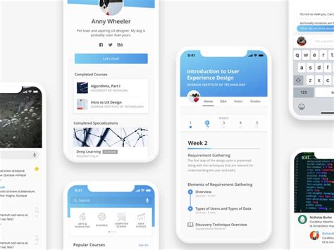 Coursera App Redesign Elearning Design Redesign App Ui Design