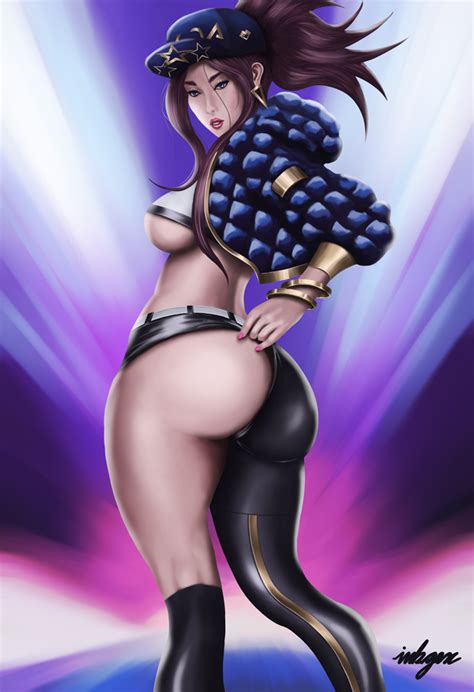 KDA Akali By Inkgex Hentai Foundry