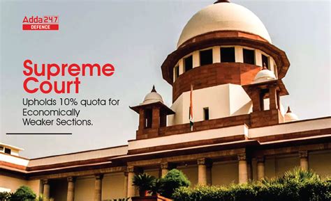 Ews Reservation 2022 Supreme Court Upholds 10 Quota For Economically Weaker Sections