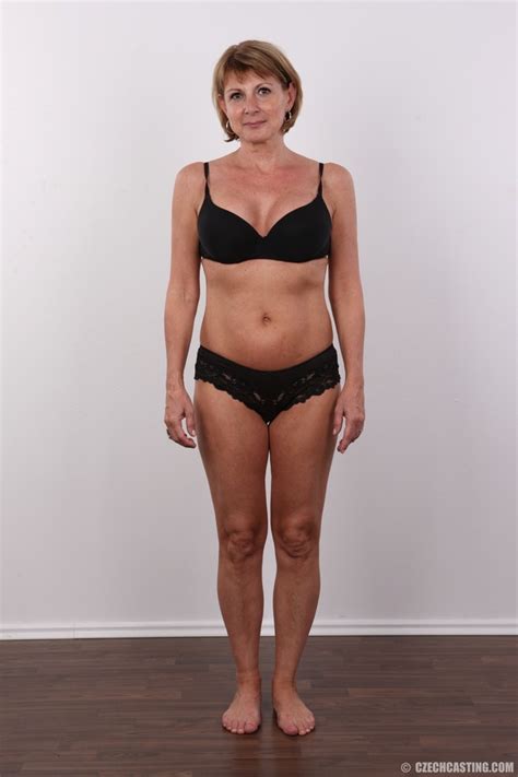 Mature Chick Removes Her Blue Office Outfit XXX Dessert Picture 4