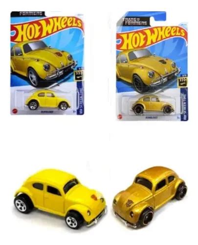 Hot Wheels Transformers Fusca Dourado Fusca Amarelo Frete grátis