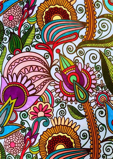 ボード「calming Nature Colouring Book」のピン