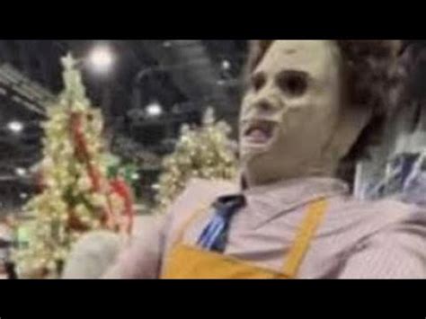 Lowes 2023 LEATHERFACE More New Halloween Props YouTube