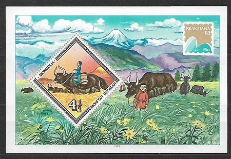 znaczek pocztowy dzien znaczka mongolia mibl kupznaczkipl