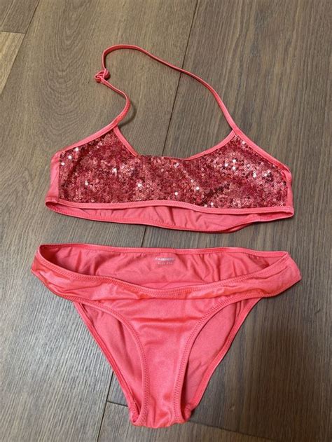 Calzedonia M Dchen Bikini Korallrot Neu Gem Ss Beschreibung In Bachenb Lach F R Chf Mit