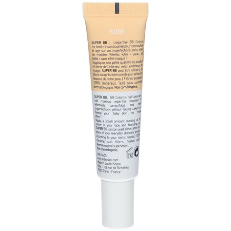 erborian Super BB Crème au Ginseng Nude 15 ml Redcare Pharmacie