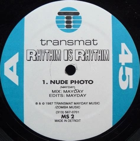 Rhythim Is Rhythim Nude Photo Vinyl Discogs
