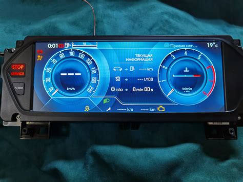 Приборка C4 Grand Picasso II SMEG на Citroen C4 L, Citroen C4 (2G ...