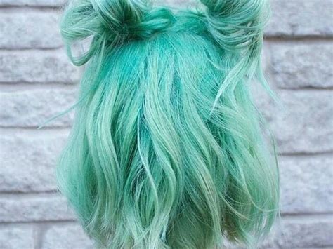 Mint Green Hair Color