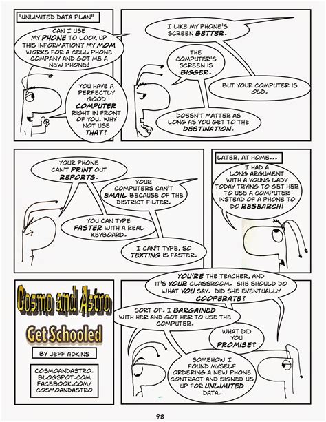 Cosmo and Astro Get Schooled: Episode 98. "Unlimited Data Plan."