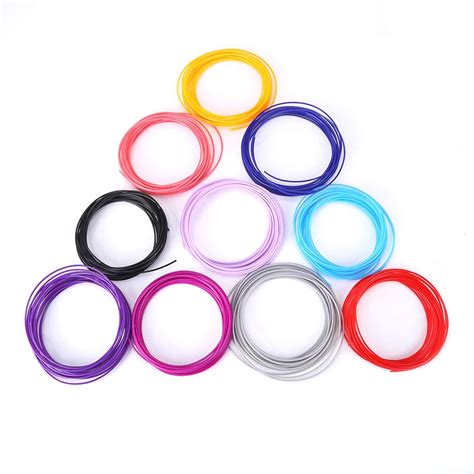 20 Colors 3d Pen Pcl Filament Refills 175mm 3d Pen Filament For 3d