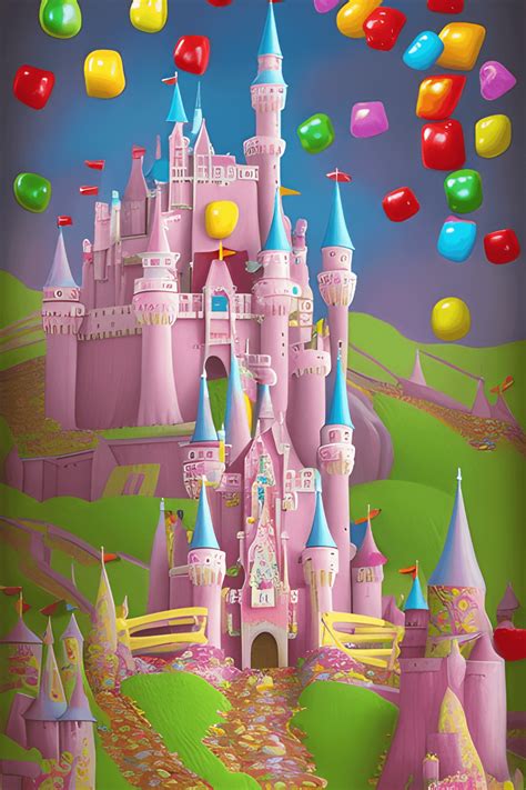 Candy Castle Extravaganza · Creative Fabrica